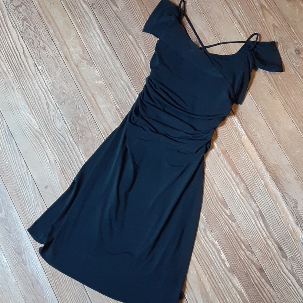 Moda International Strappy Little Black Dress
